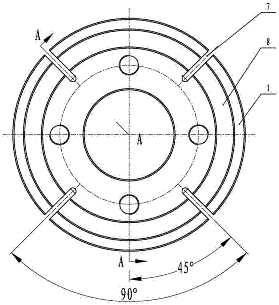 A method of milling barrel material into arc plate