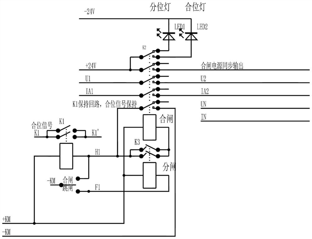 Miniature circuit breaker simulation device and use method