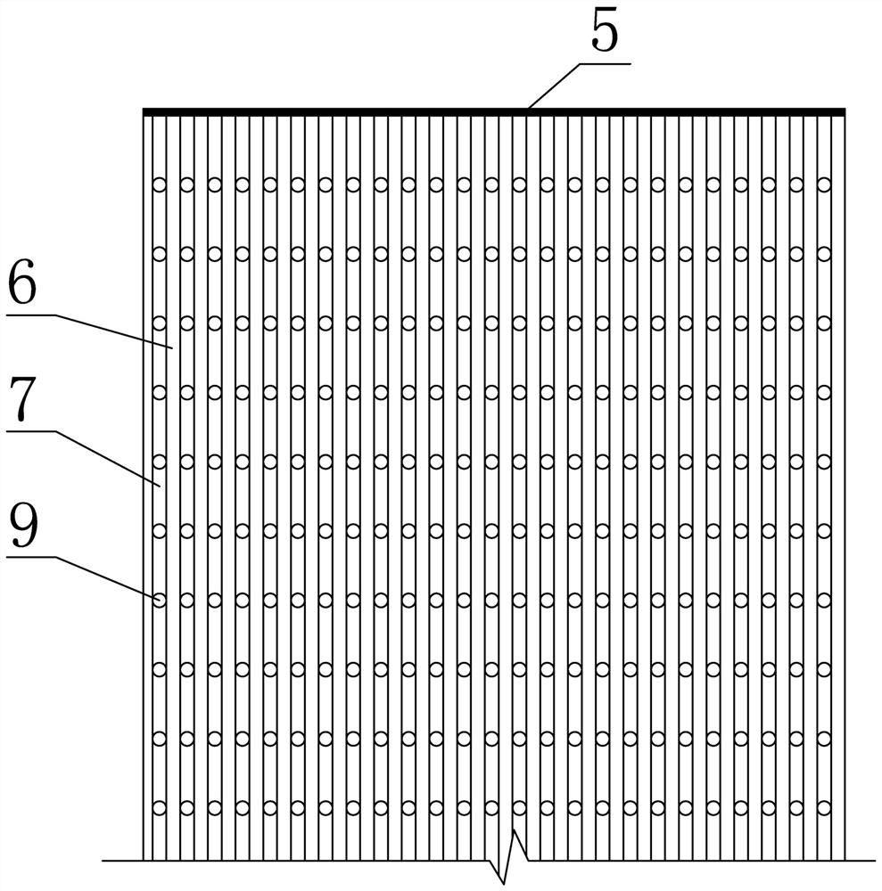 Device and method for treating dredger fill by combining supercharged vacuum preloading with solar intermittent electroosmosis