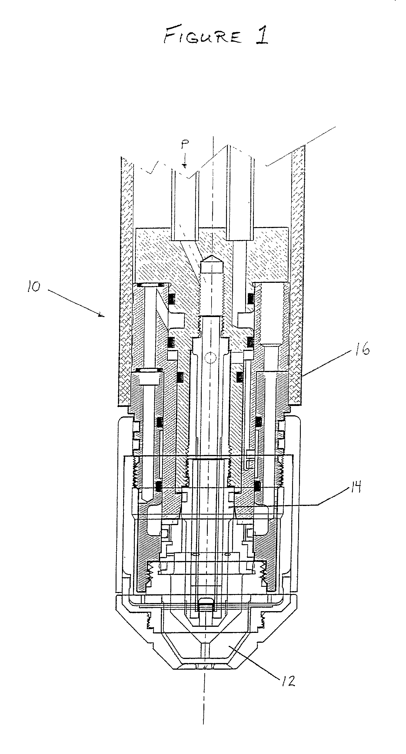 Electrodes and nozzles having improved connection and quick release