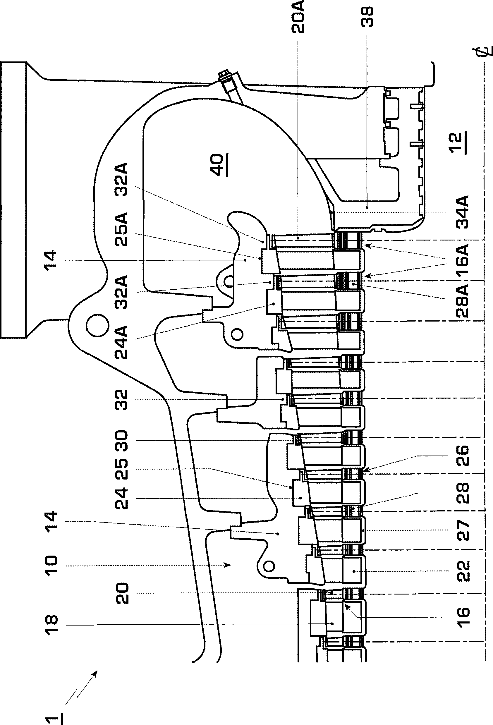 Steam turbine designed to facilitate late modification for operation with power plant incorporating carbon capture facilities