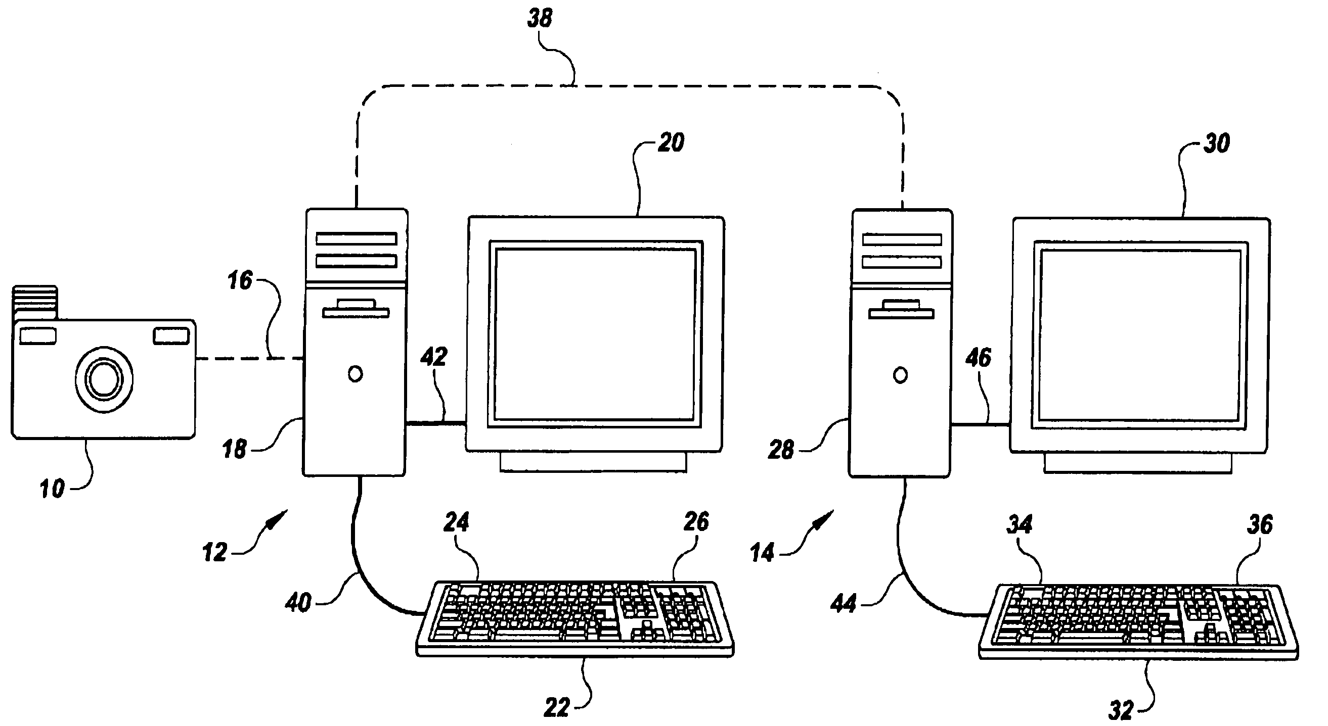 Method and system for utilizing a JPEG compatible image and icon