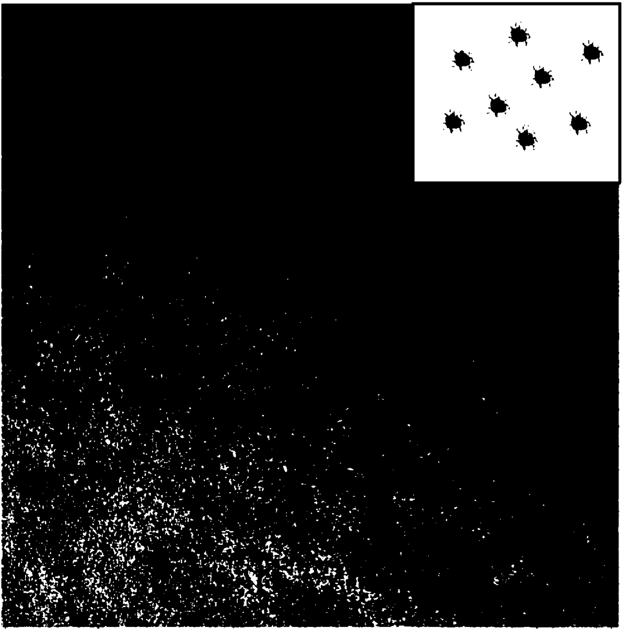 Preparation method, products, and applications of bismuth carbonate oxide nano-material