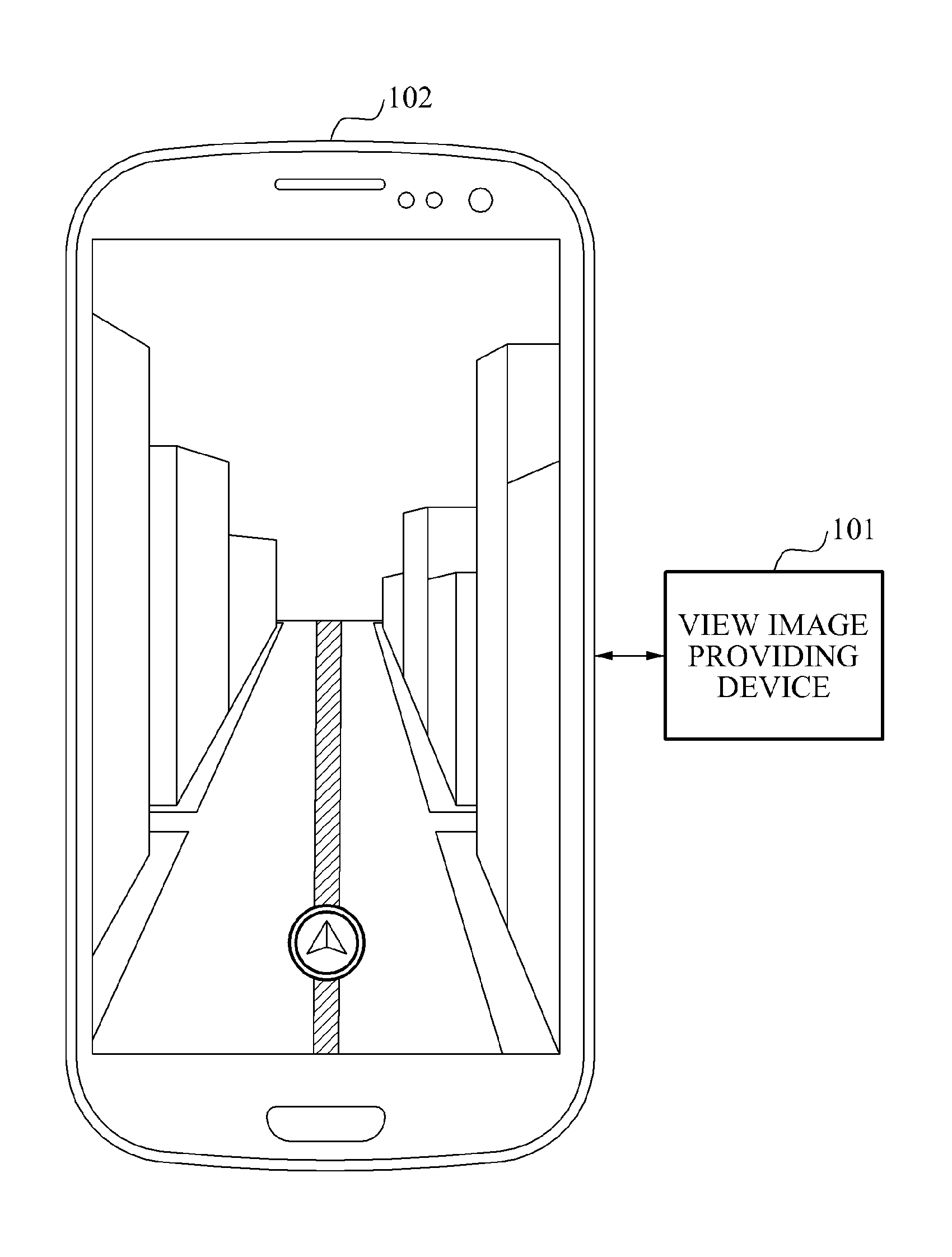 View image providing device and method using omnidirectional image and 3-dimensional data