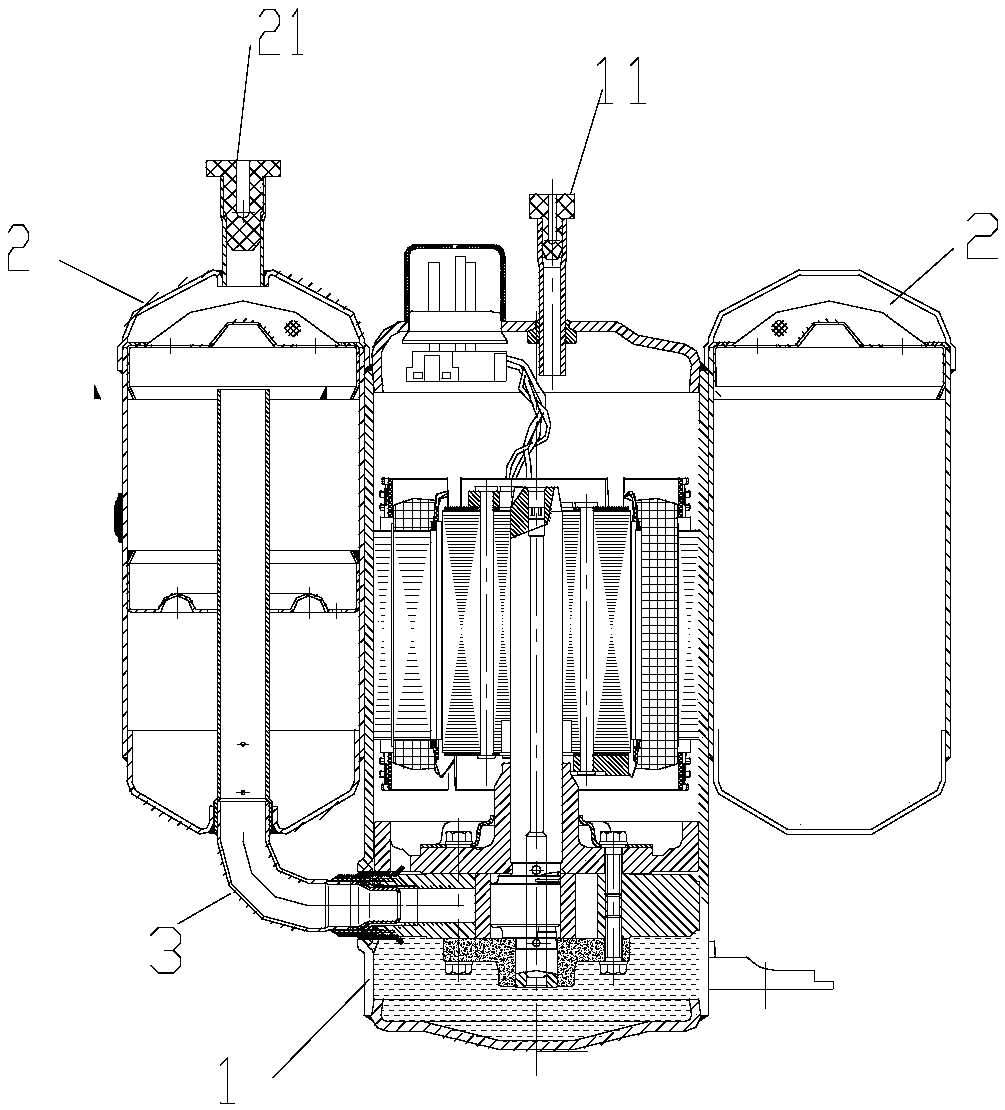 A compressor assembly