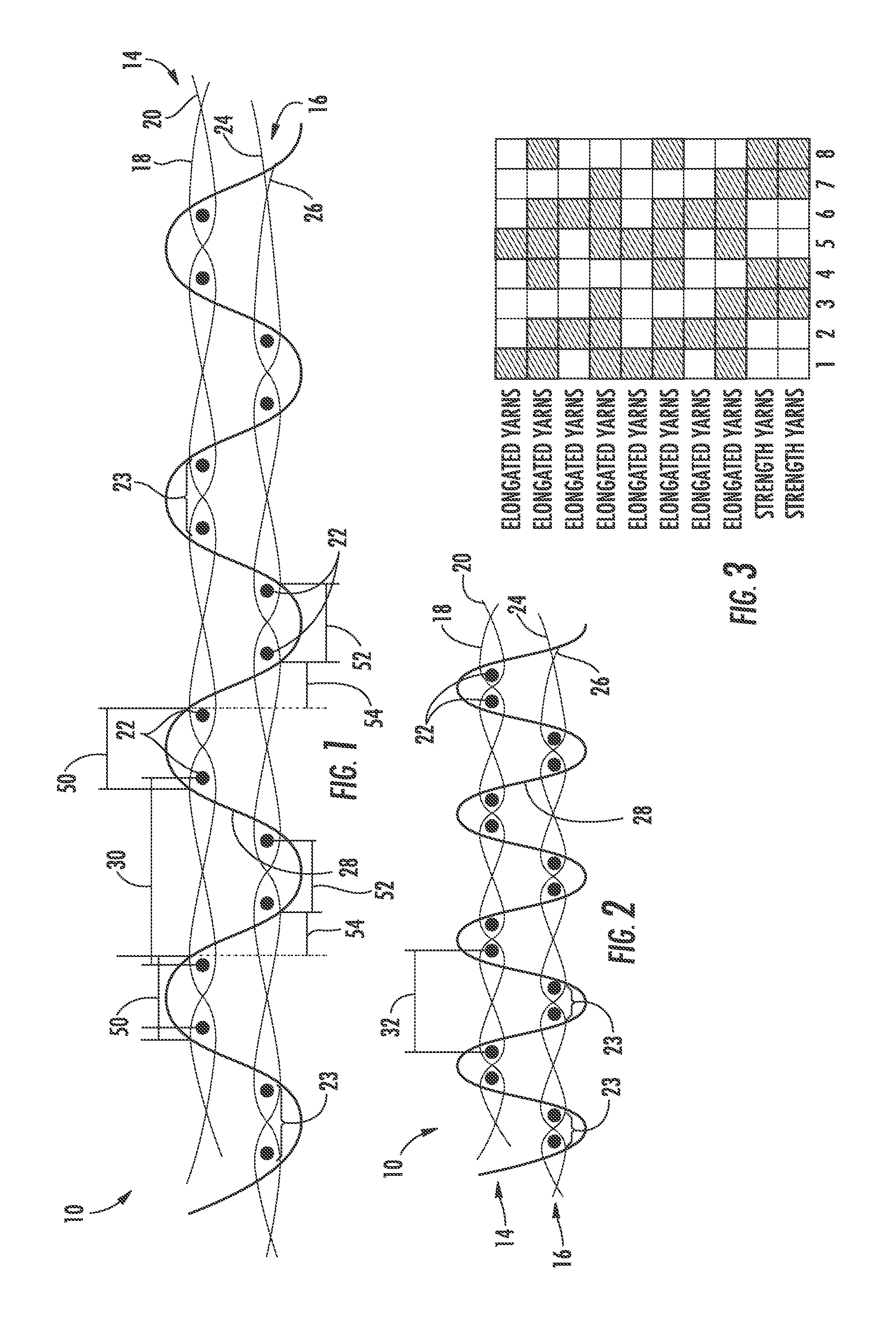 Energy absorbing fabric and method of manufacturing same