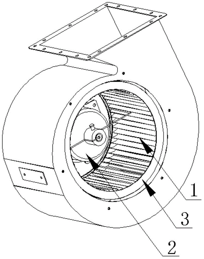 Range hood wind wheel structure capable of removing oil by electrical heating