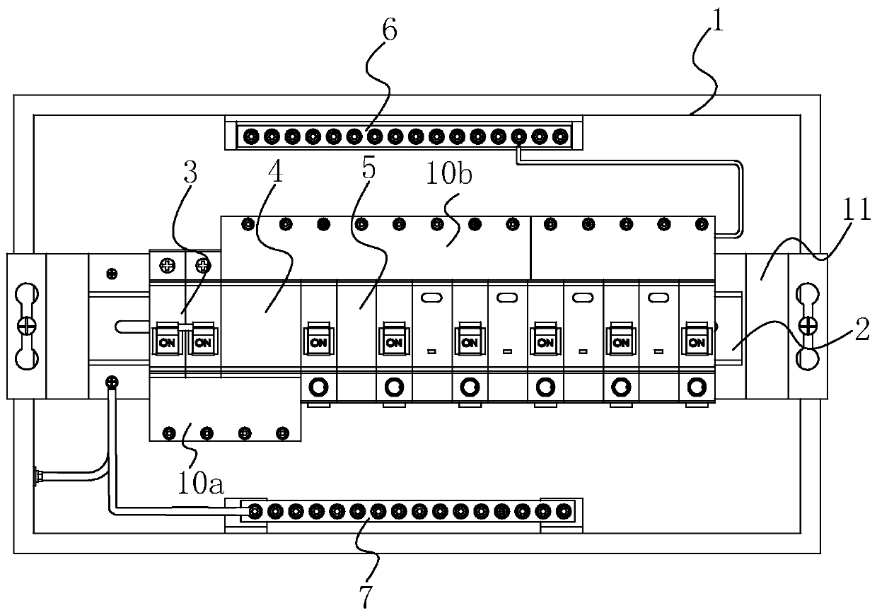 Distribution box and its production process