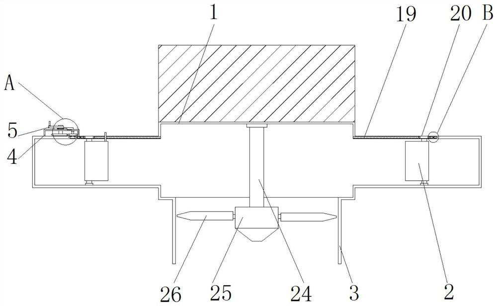 Convenient-to-replace paddle for tidal power generation water turbine