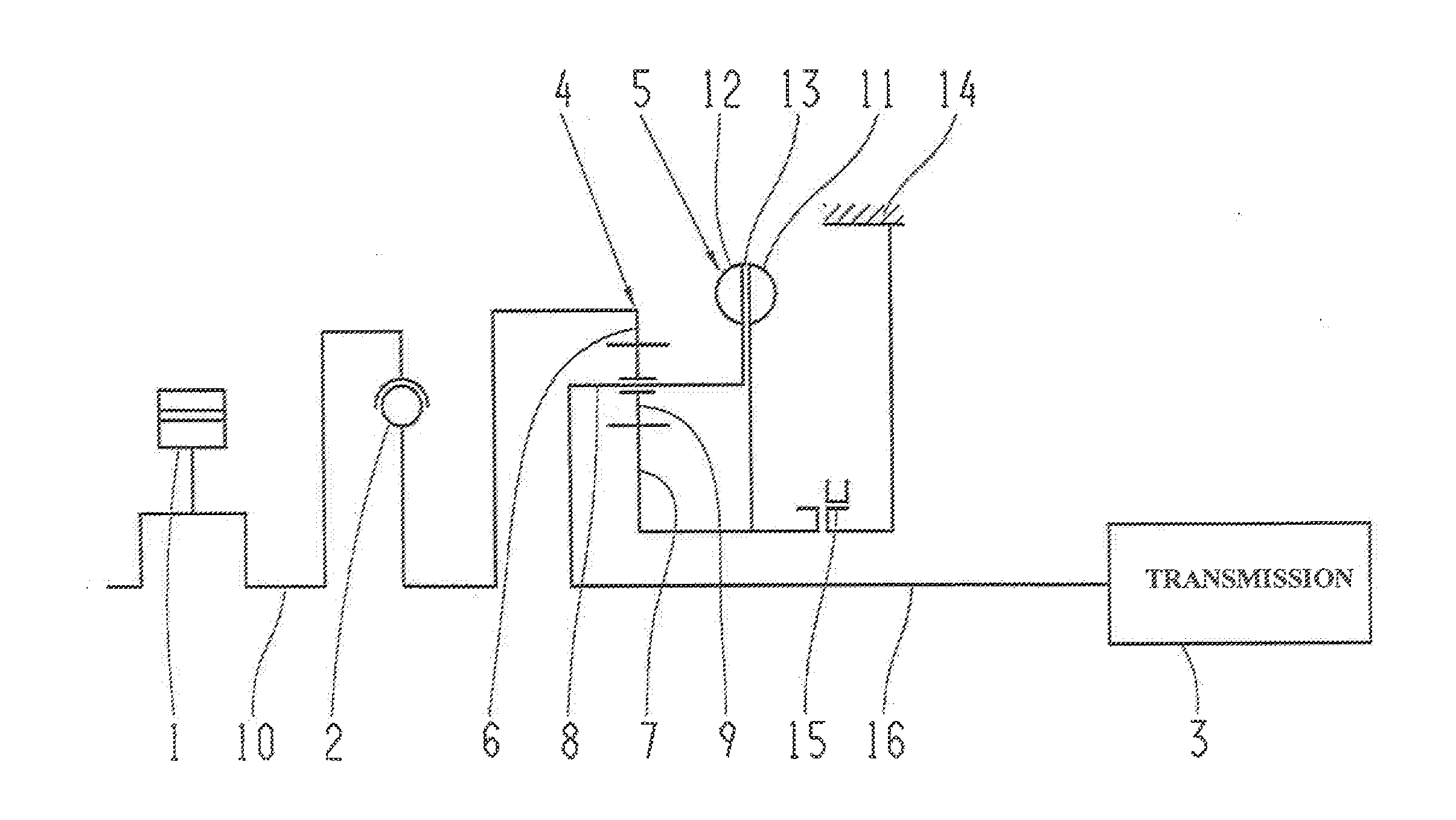 Starter and retarder element, and method for operating a starter and retarder element