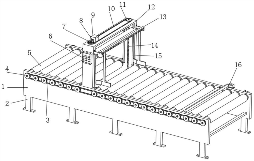 Orderly edge cutting device for insulation boards