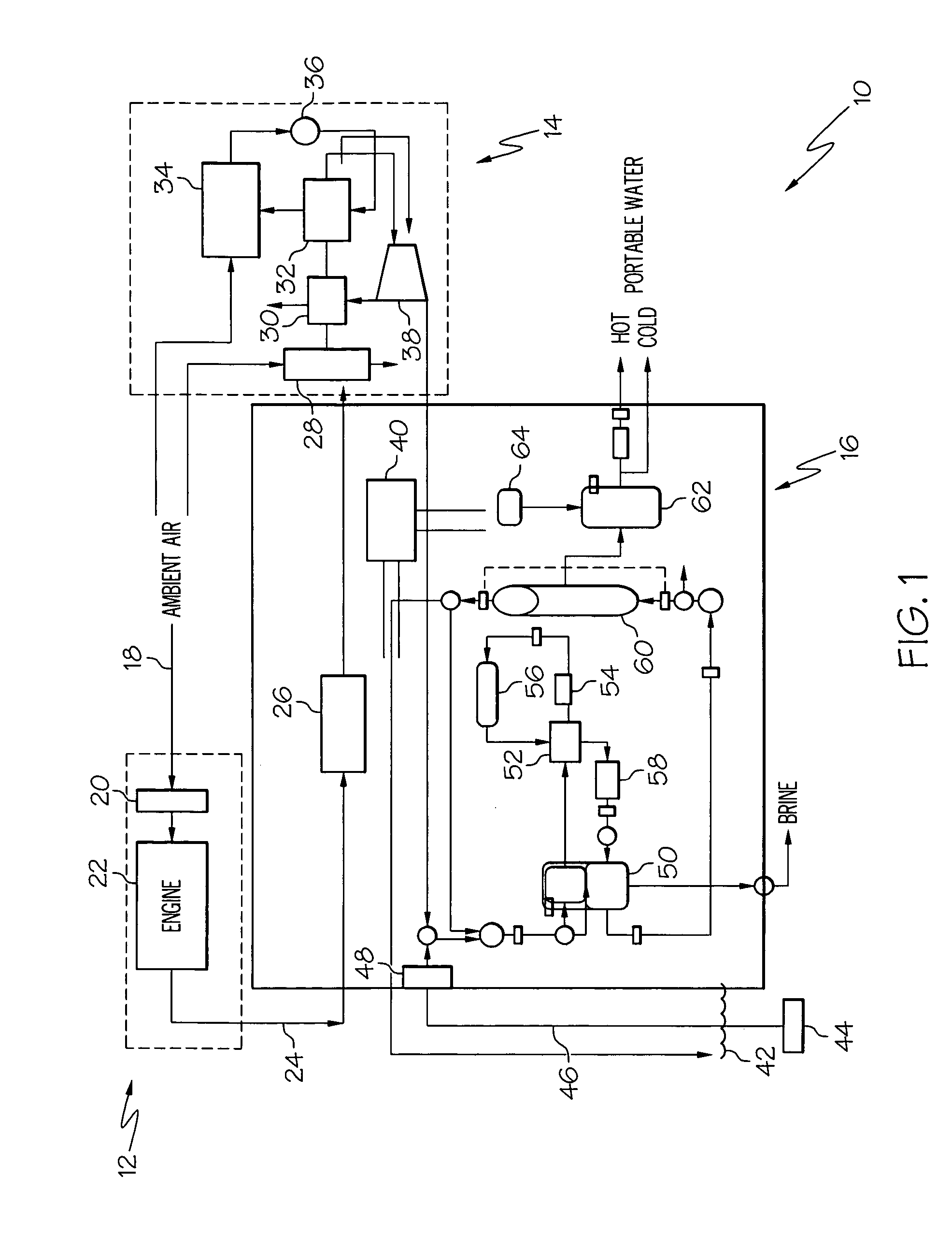 Water purification system and modes of operation