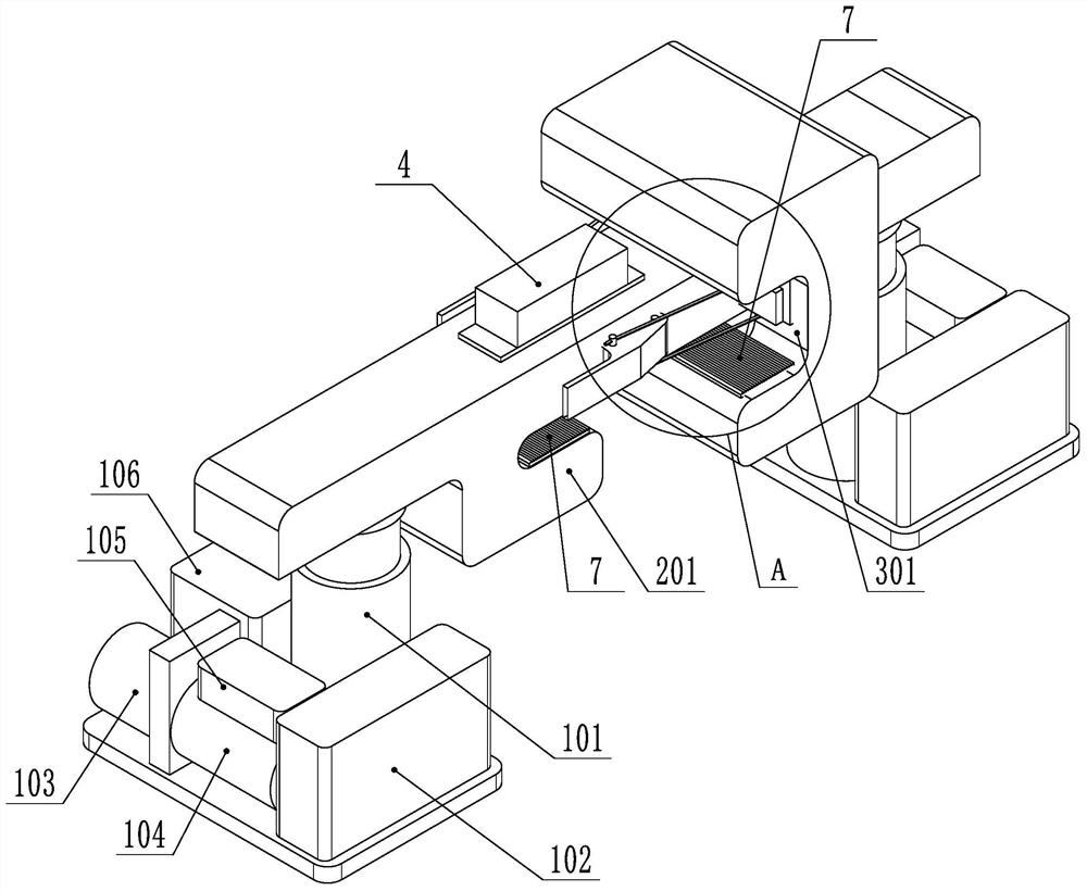 Anti-tilt power grid GIS equipment carrying and jacking device