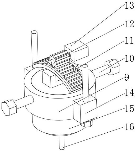 A method of using a mechanized processing device for hardware parts