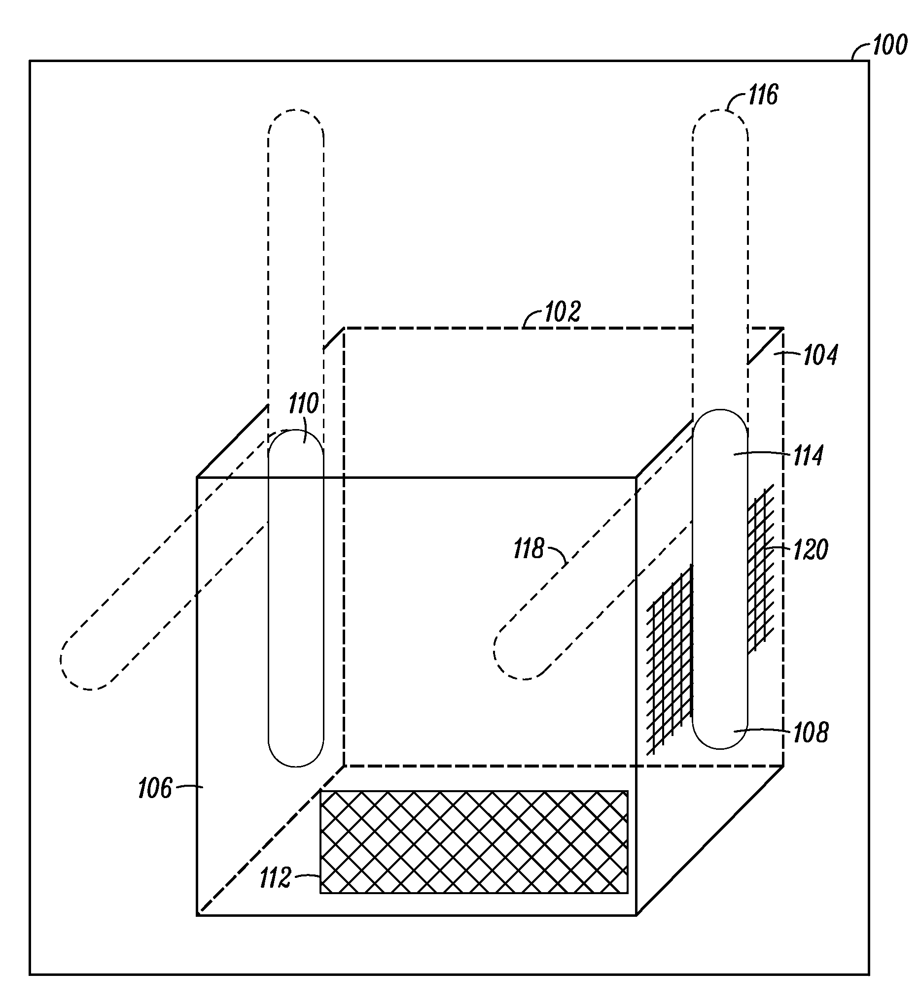 Antenna system and method for controlling an antenna pattern of a communication device