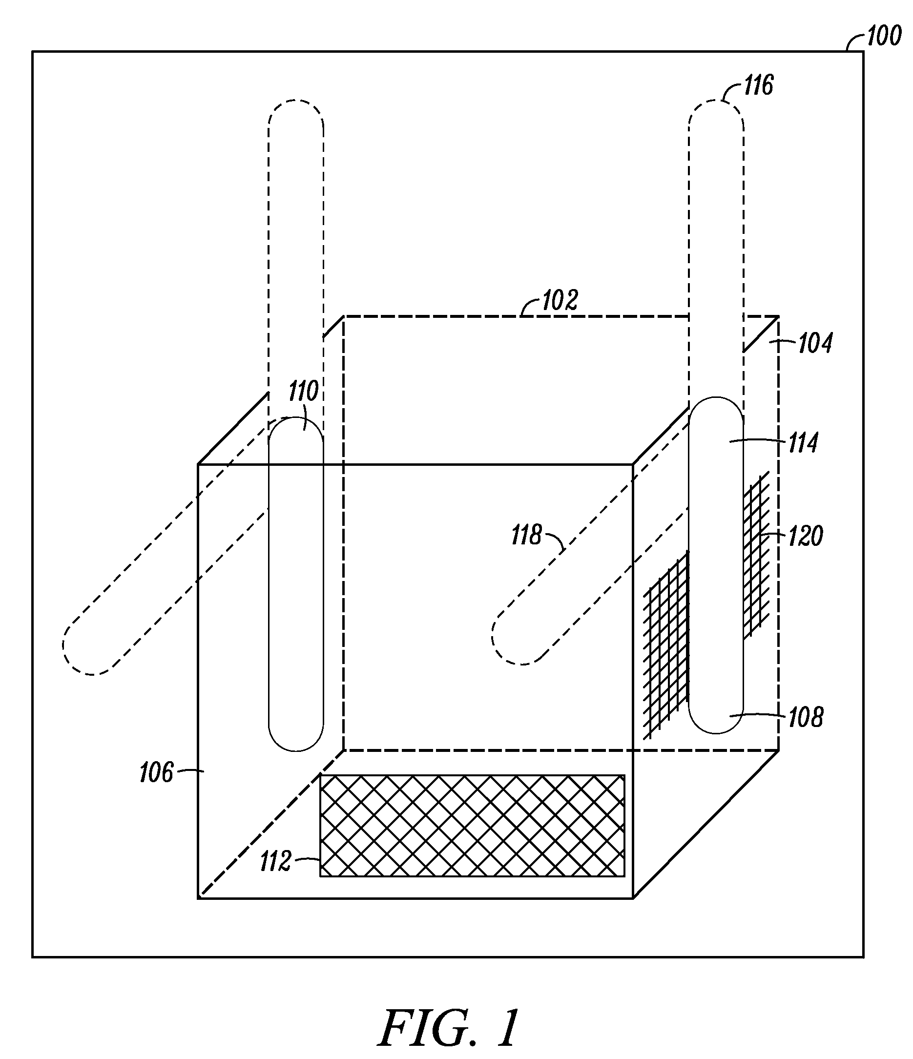 Antenna system and method for controlling an antenna pattern of a communication device