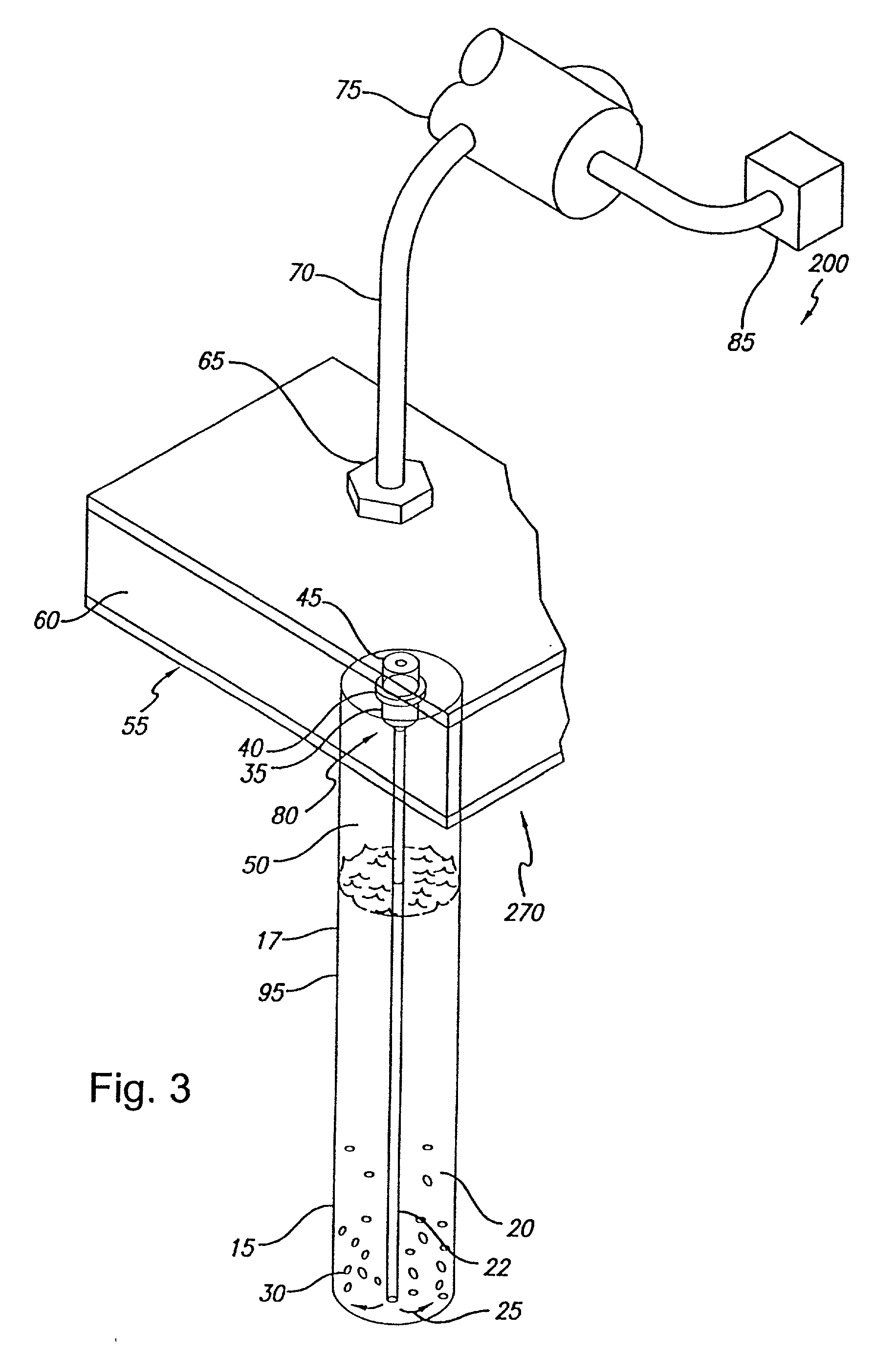 Method and apparatus for performing multiple processing steps on a sample in a single vessel