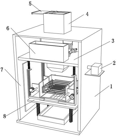 Medical waste treatment device capable of effectively avoiding germ infection