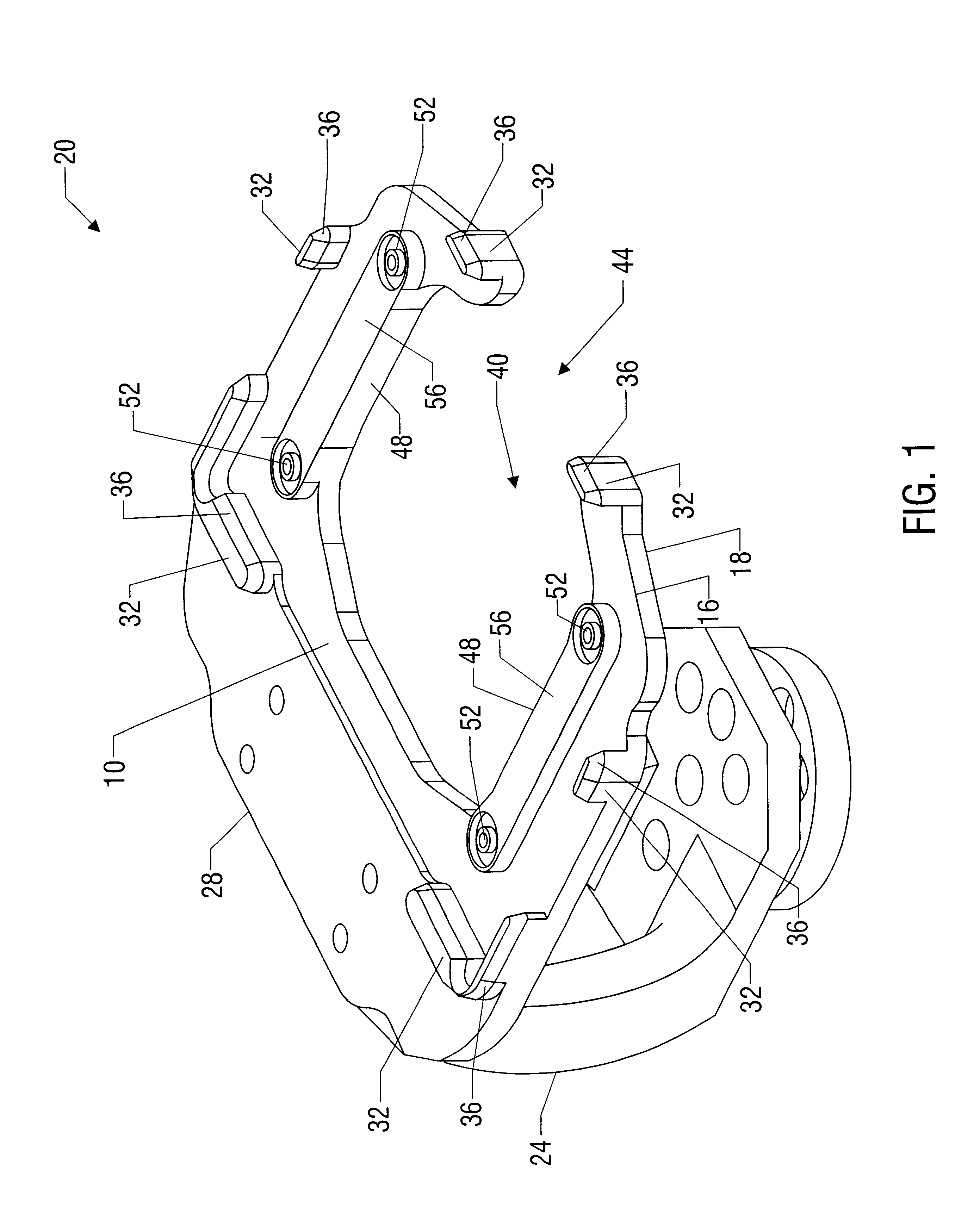 Method and apparatus for shuttling microtitre plates