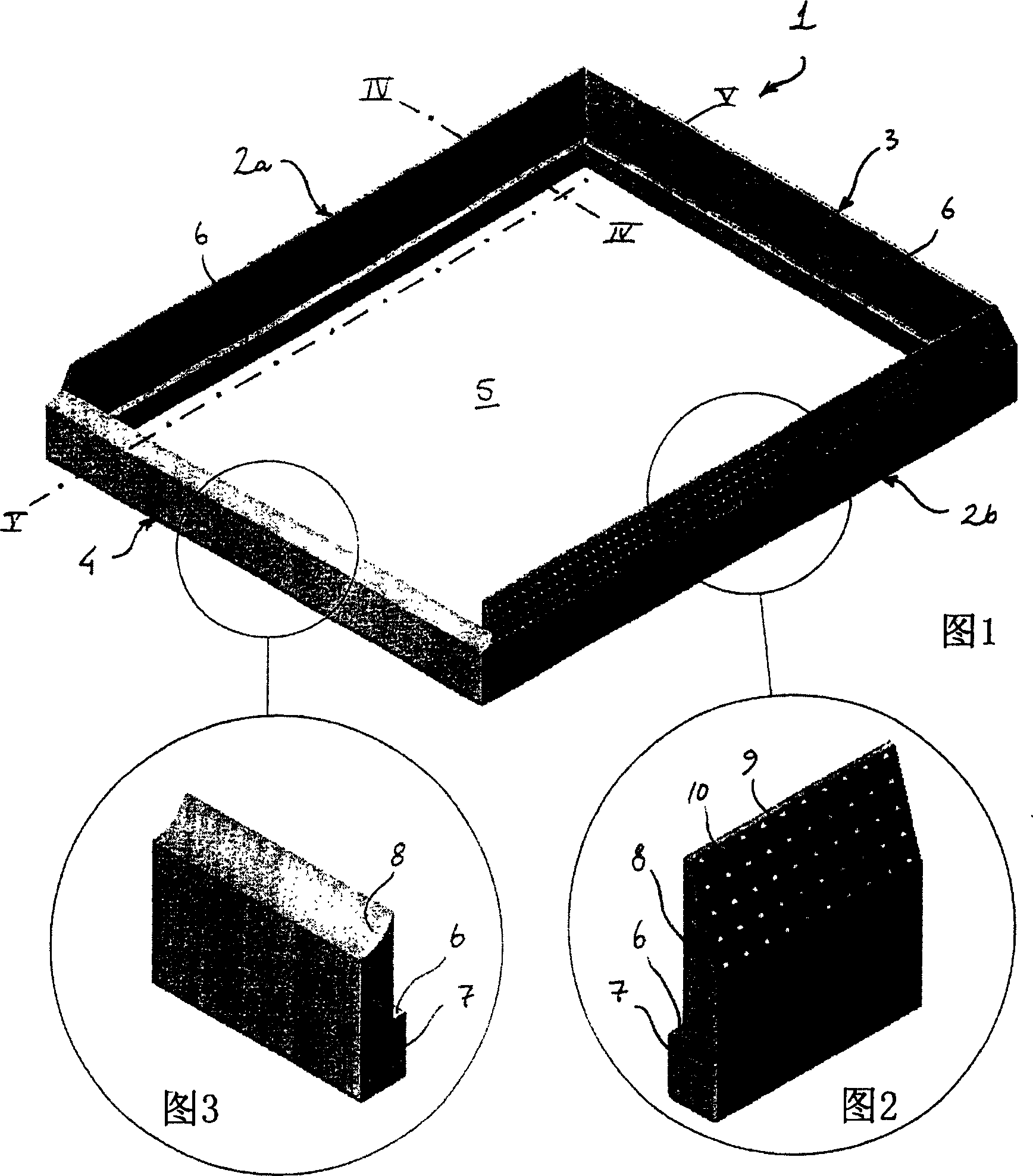 An insulating frame for a roof window