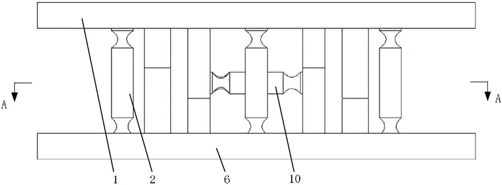 Reconfigurable parallel multidimensional force sensor