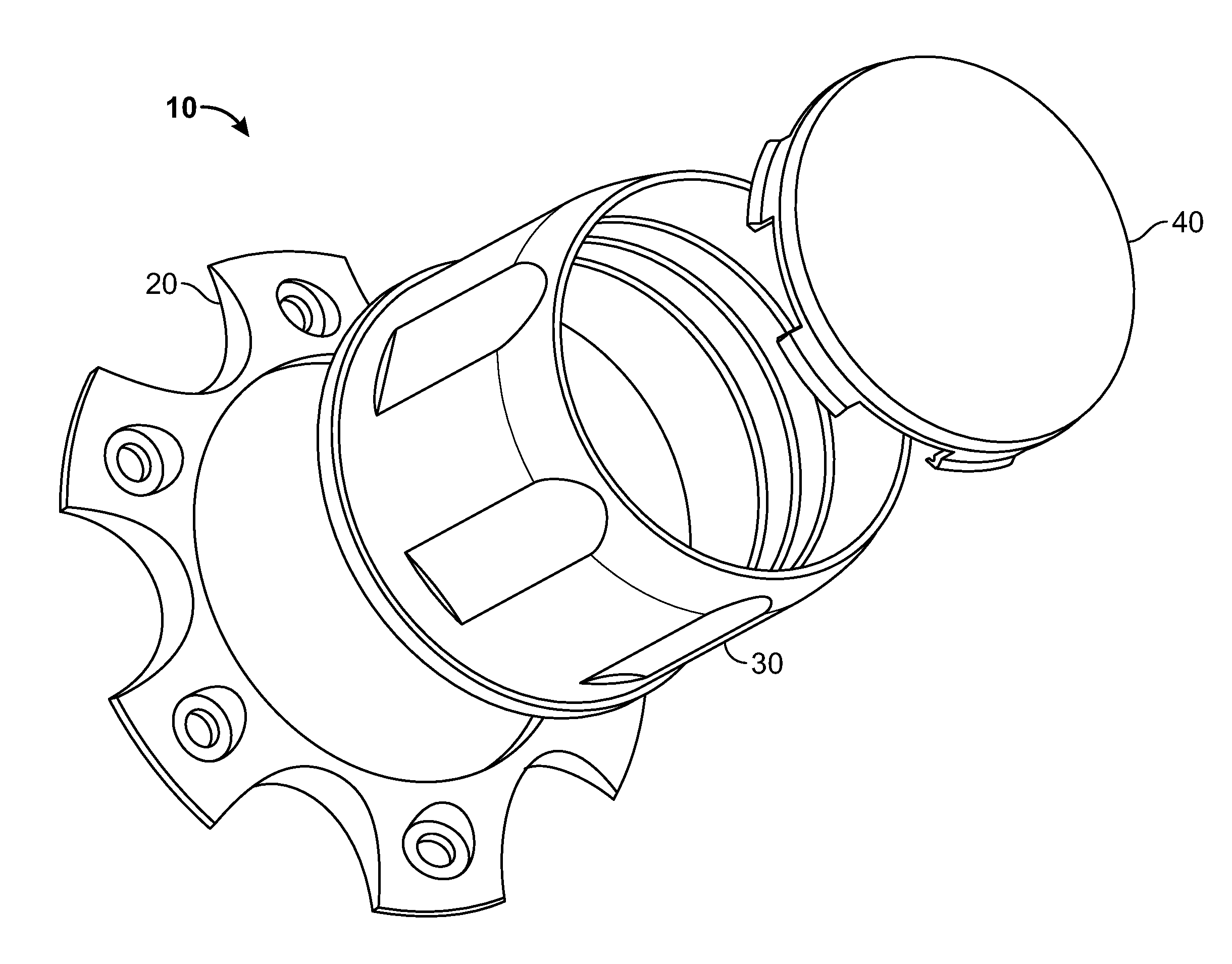 Modular wheel center cap system