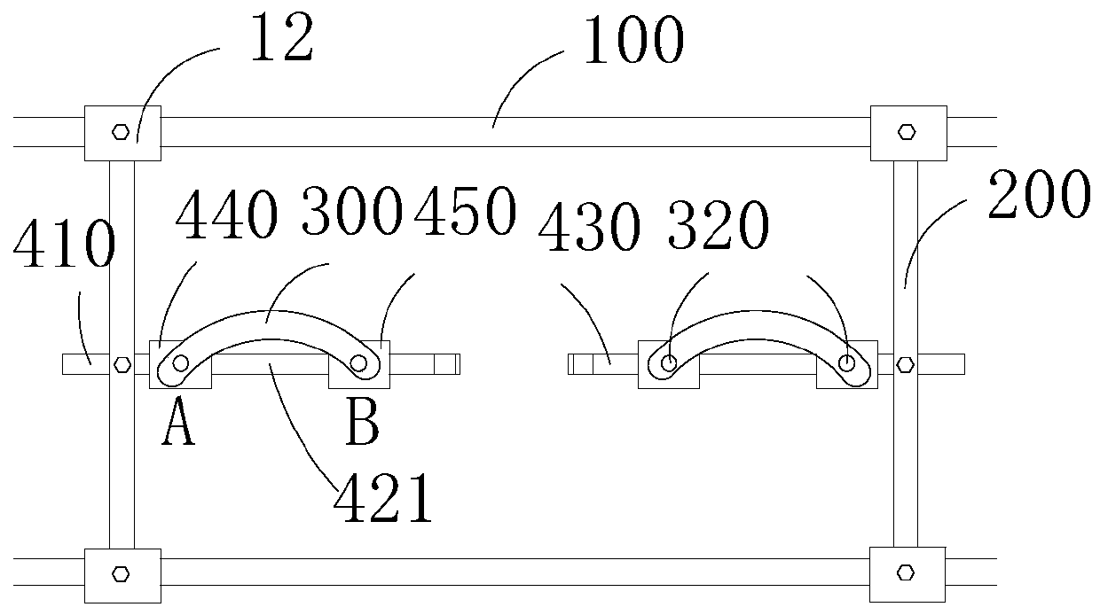 A kind of special pulley construction device and construction method for cable trench