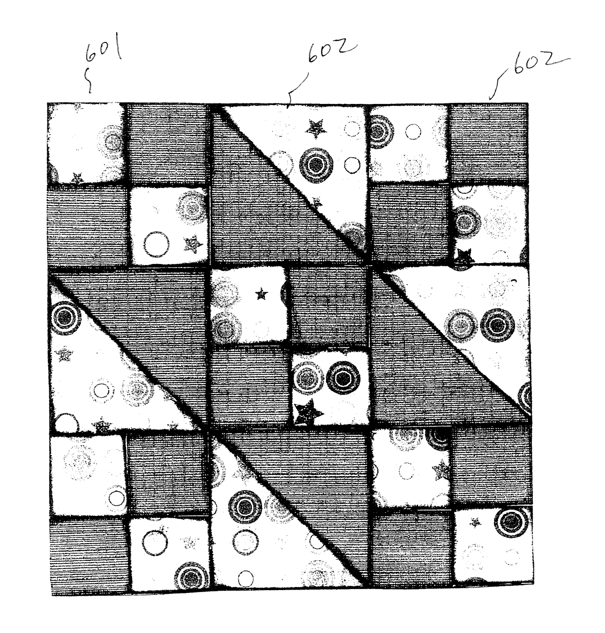 Method and system of creating a quilted product