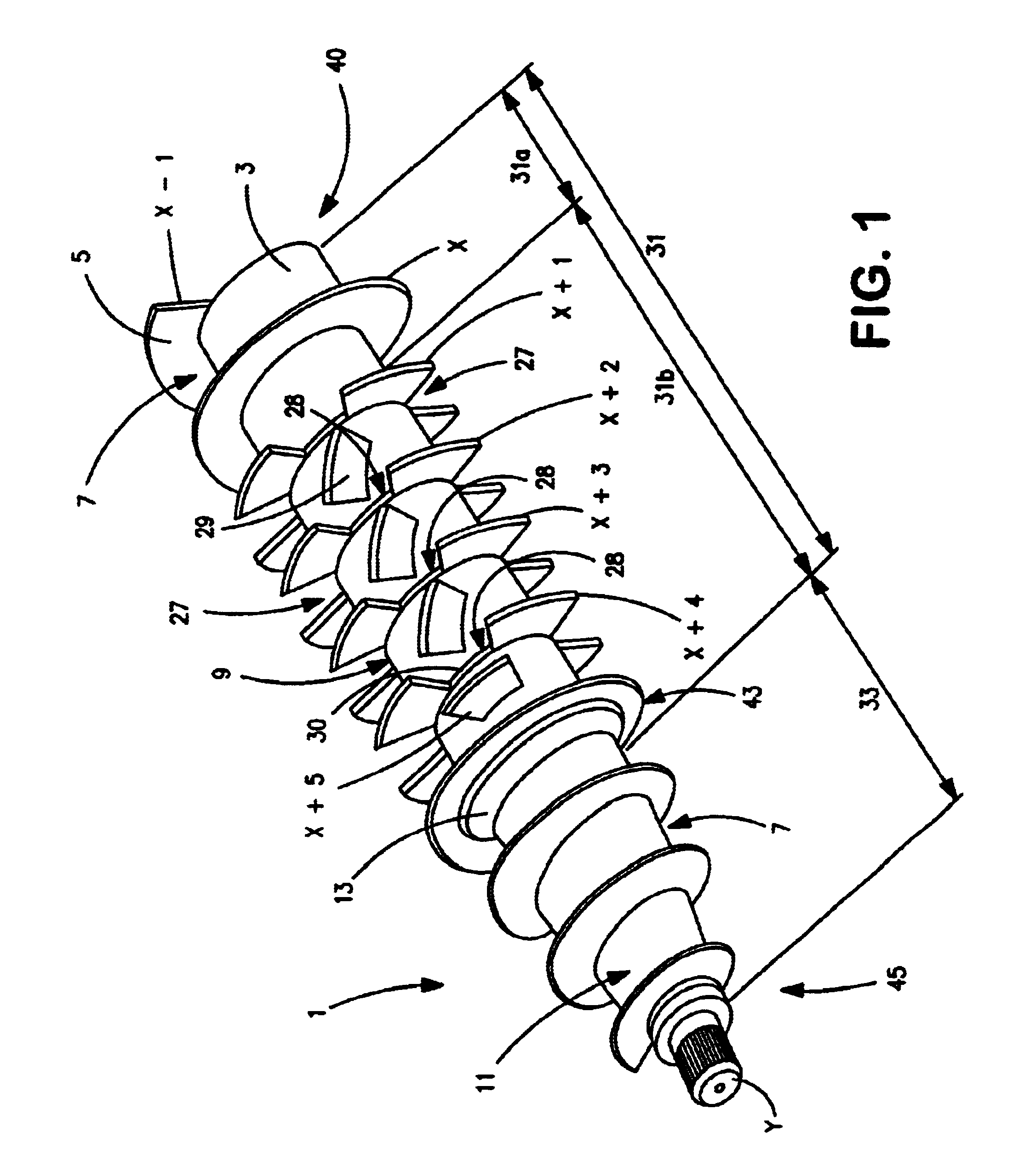 Screw for a solid-bowl centrifuge and a method of extracting oil using the centrifuge