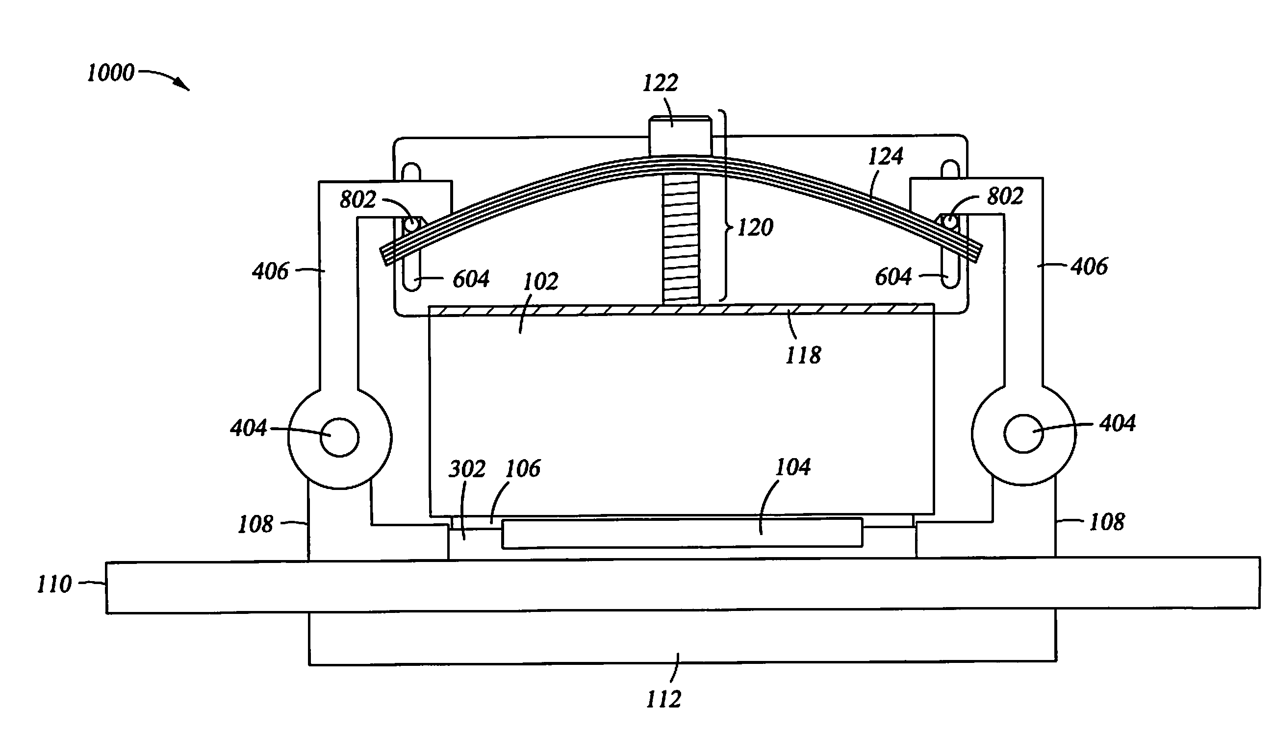 Heatsink Apparatus for Applying a Specified Compressive Force to an Integrated Circuit Device