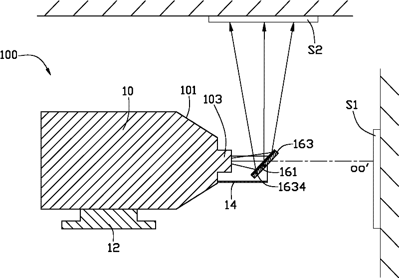 Projection device