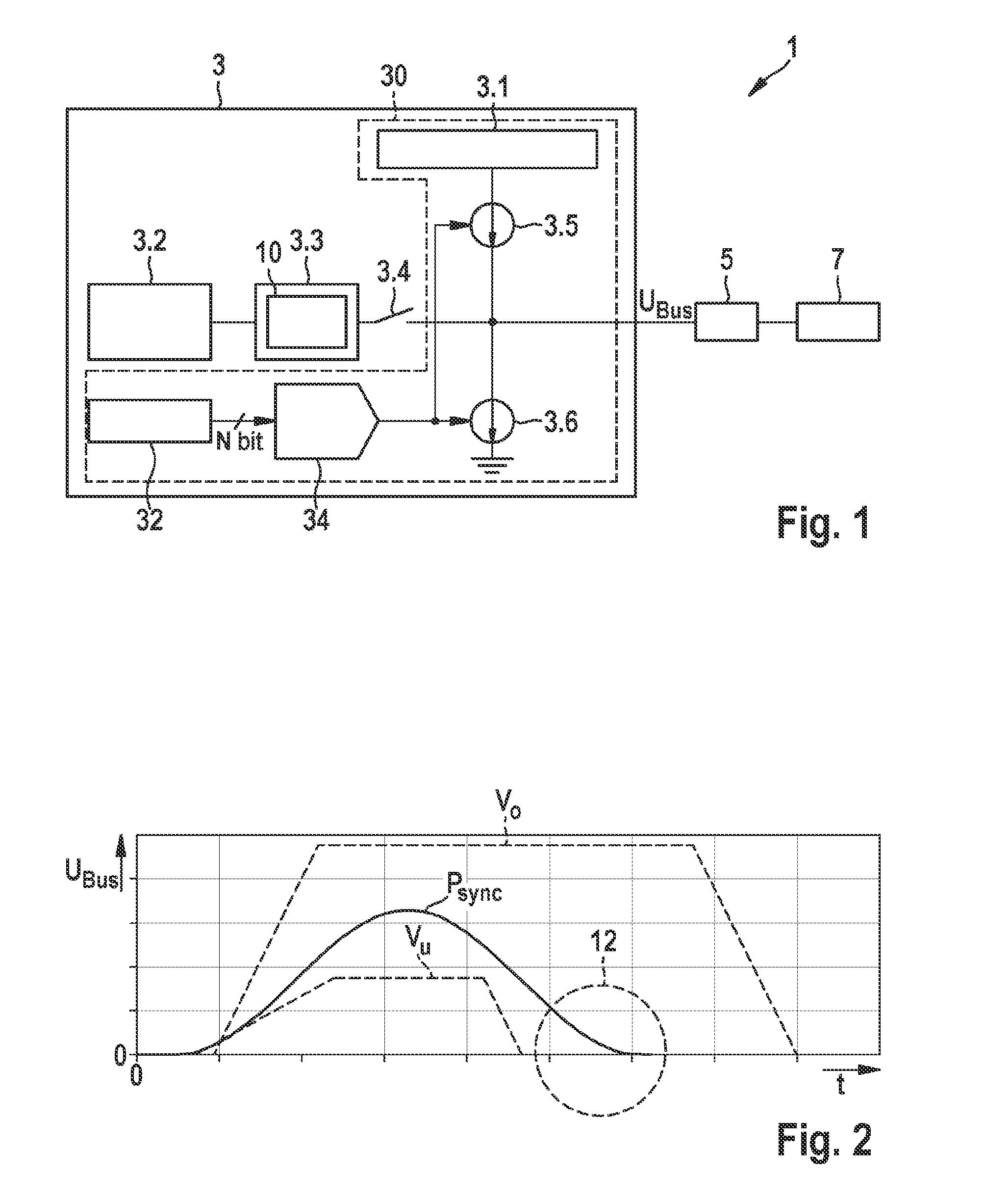 Receiving arrangement for a control device in a vehicle, and method for generating a synchronization pulse