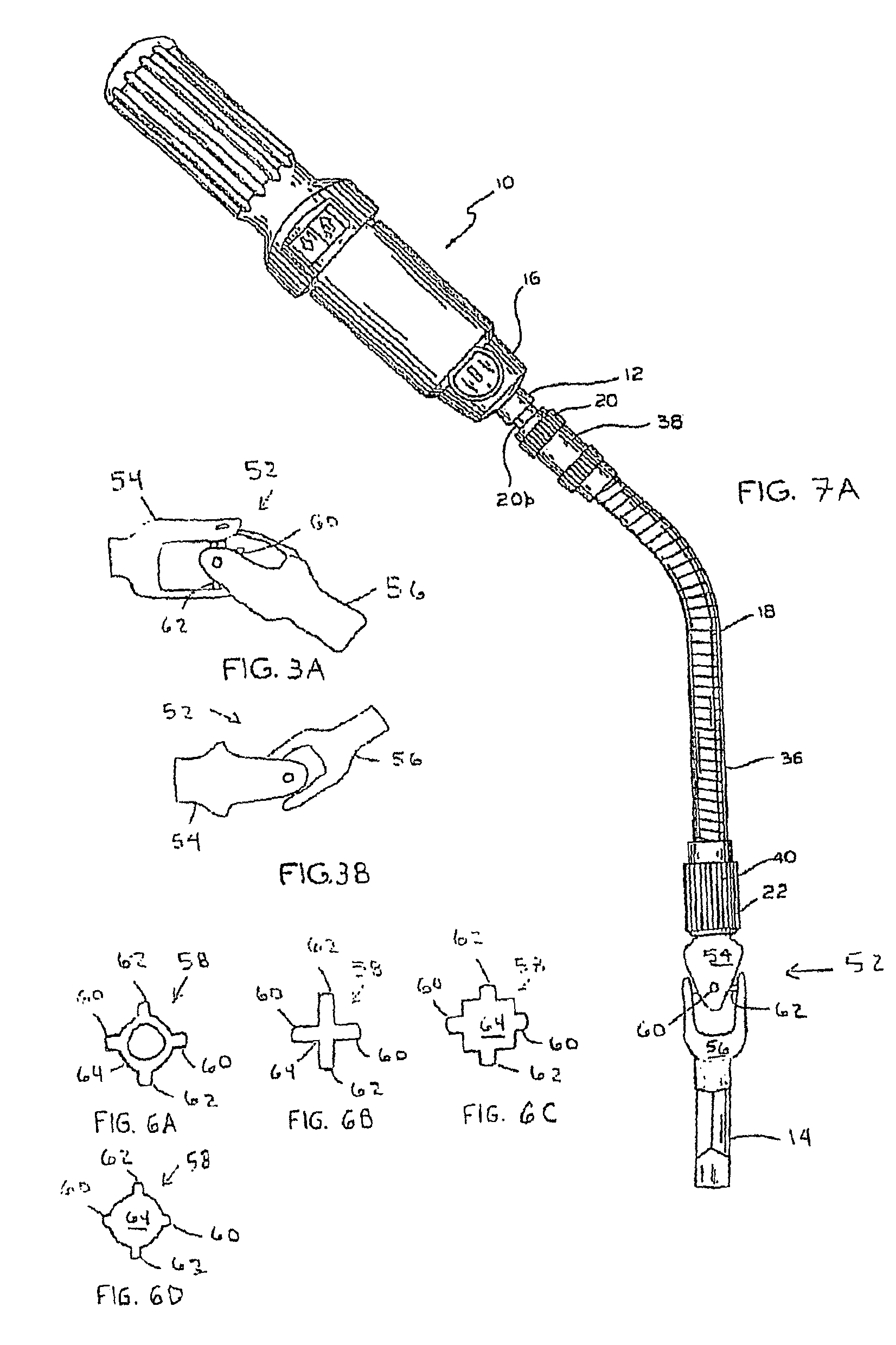 Extension shaft for hold a tool for rotary driven motion