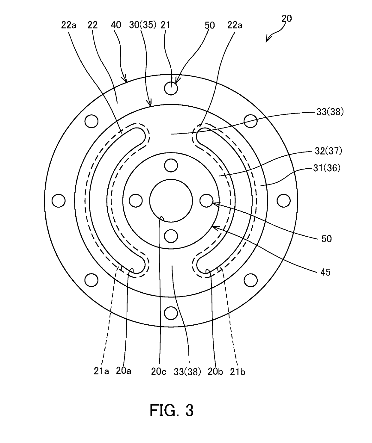 Hydraulic rotary machine and valve plate thereof