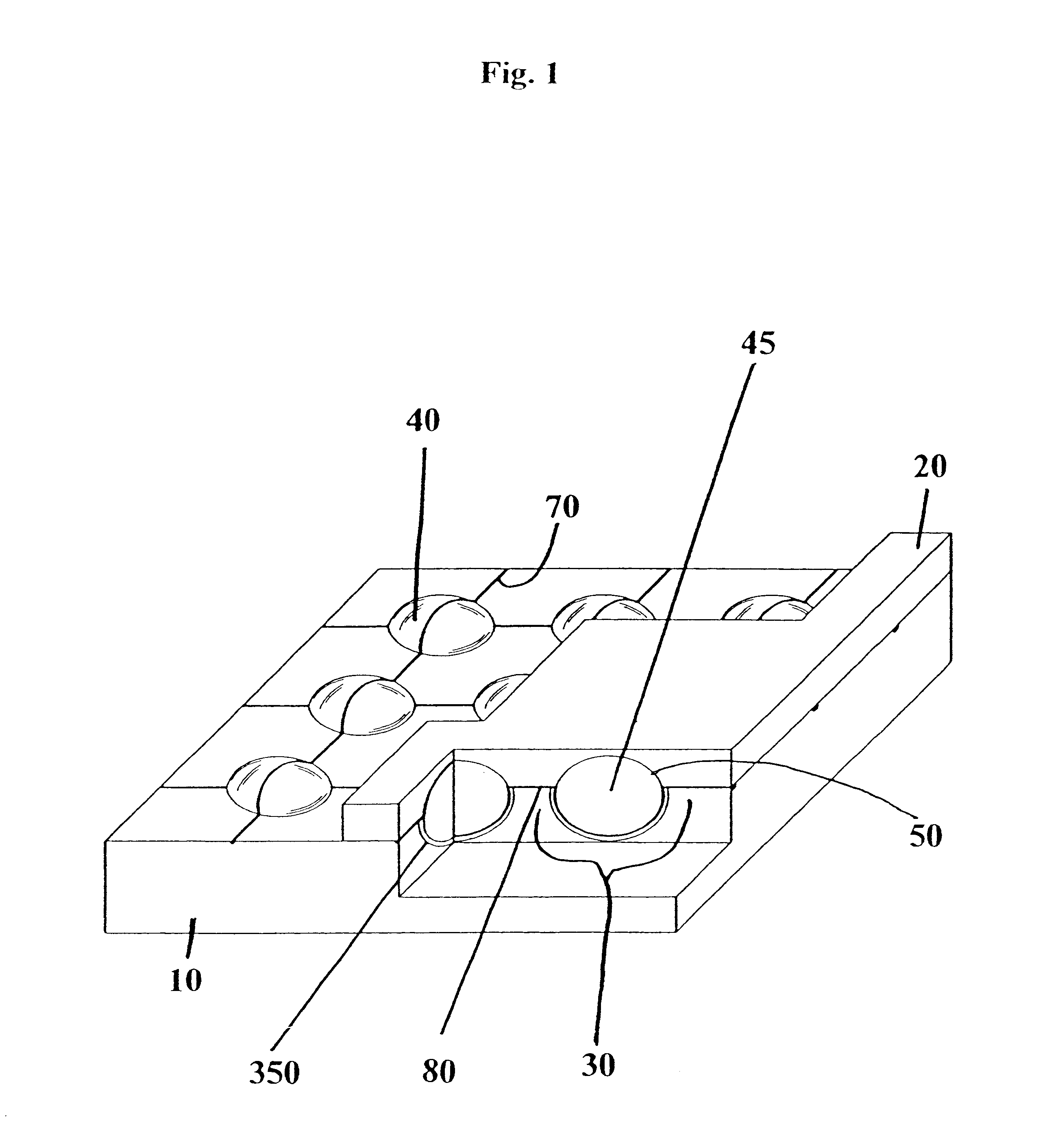 Method and system for energizing a micro-component in a light-emitting panel