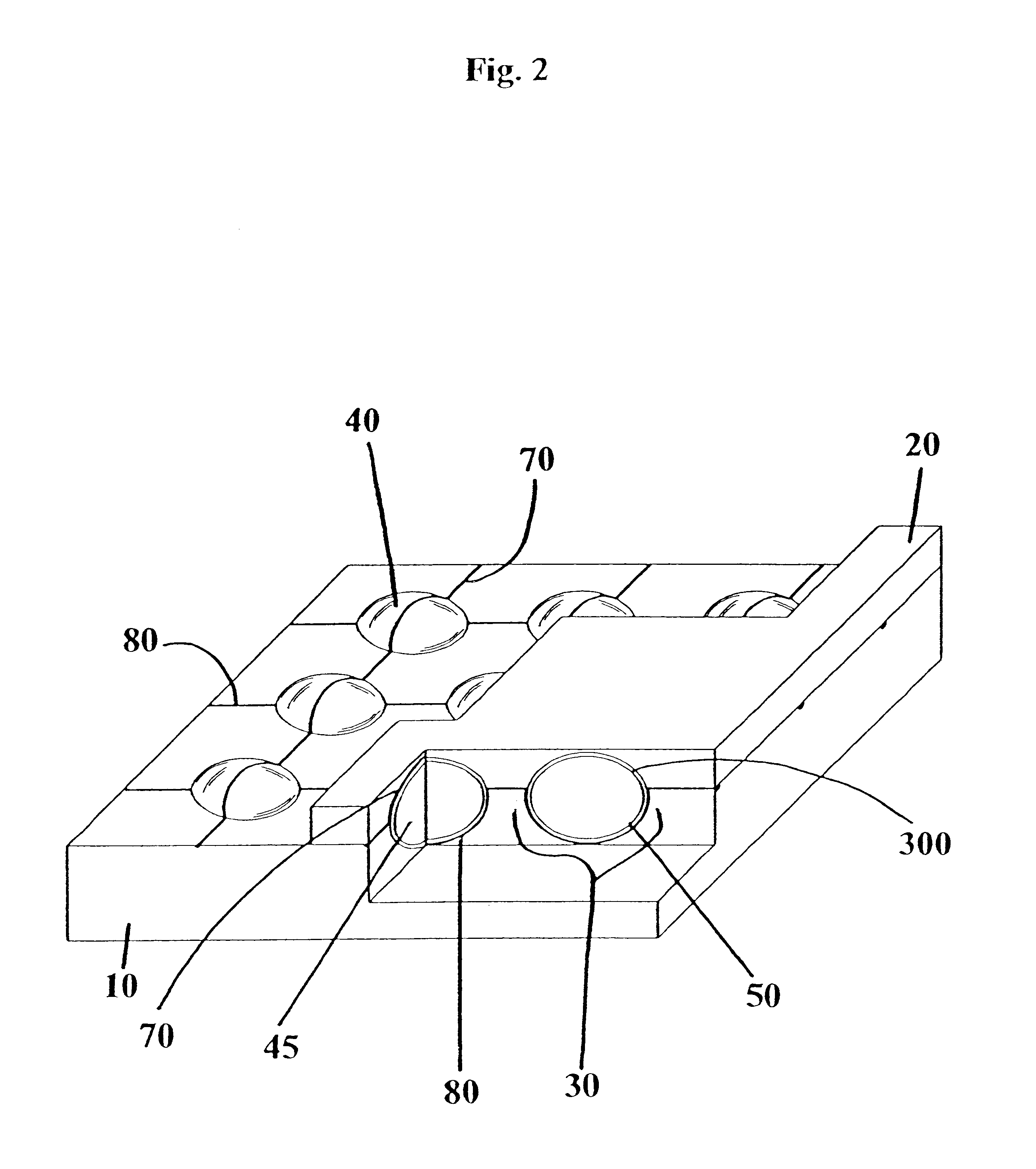 Method and system for energizing a micro-component in a light-emitting panel