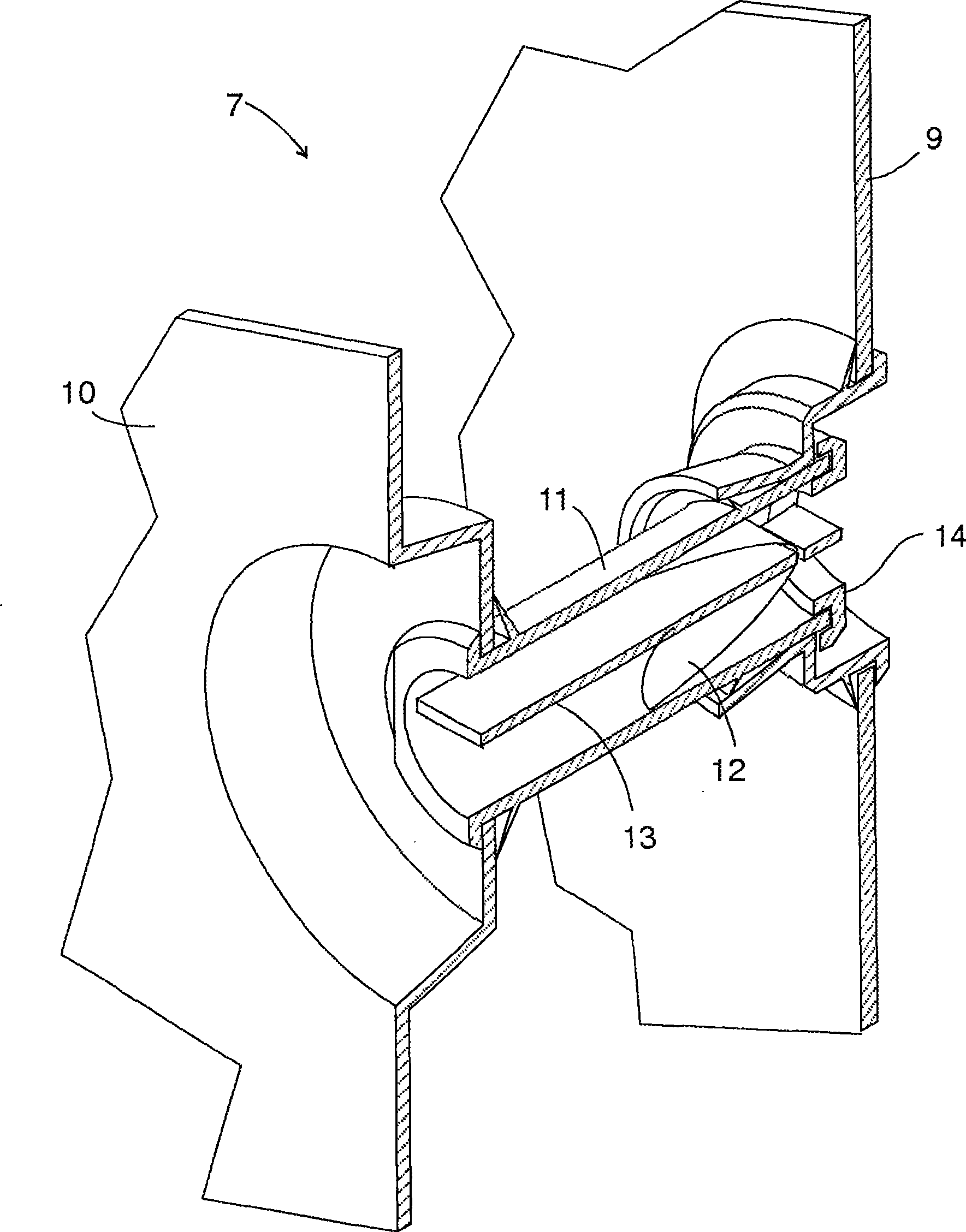 Refrigerator with pressure equalisation valve