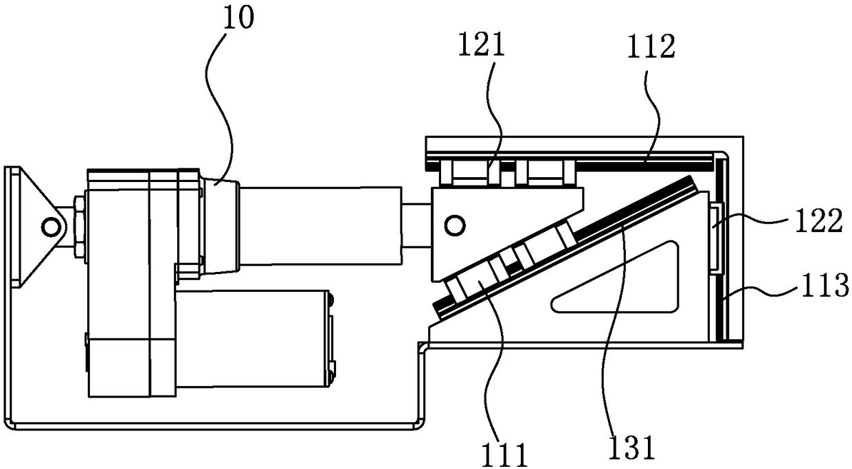 Jacking mechanism and AGV trolley thereof