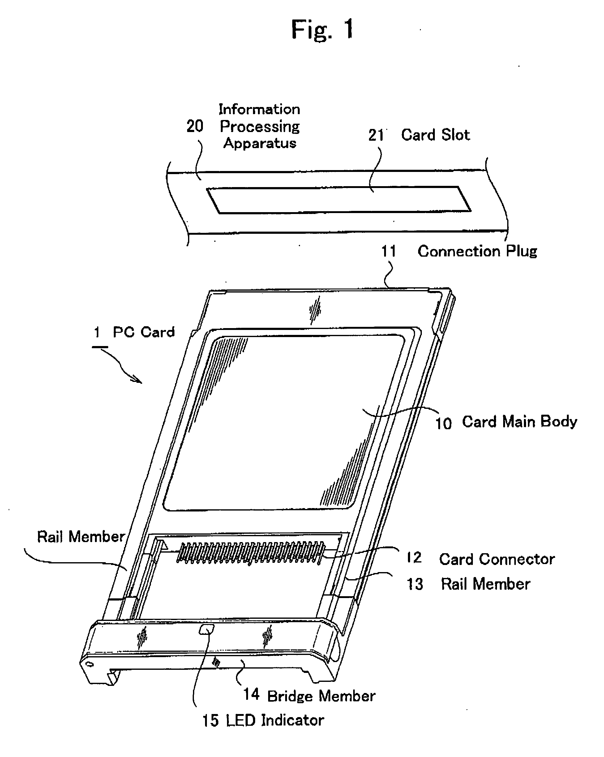 Pc card and pc card control method