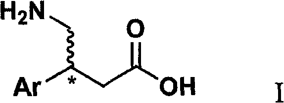 Novel method for synthesizing chiral beta-aryl-gamma-aminobutyric acid compounds
