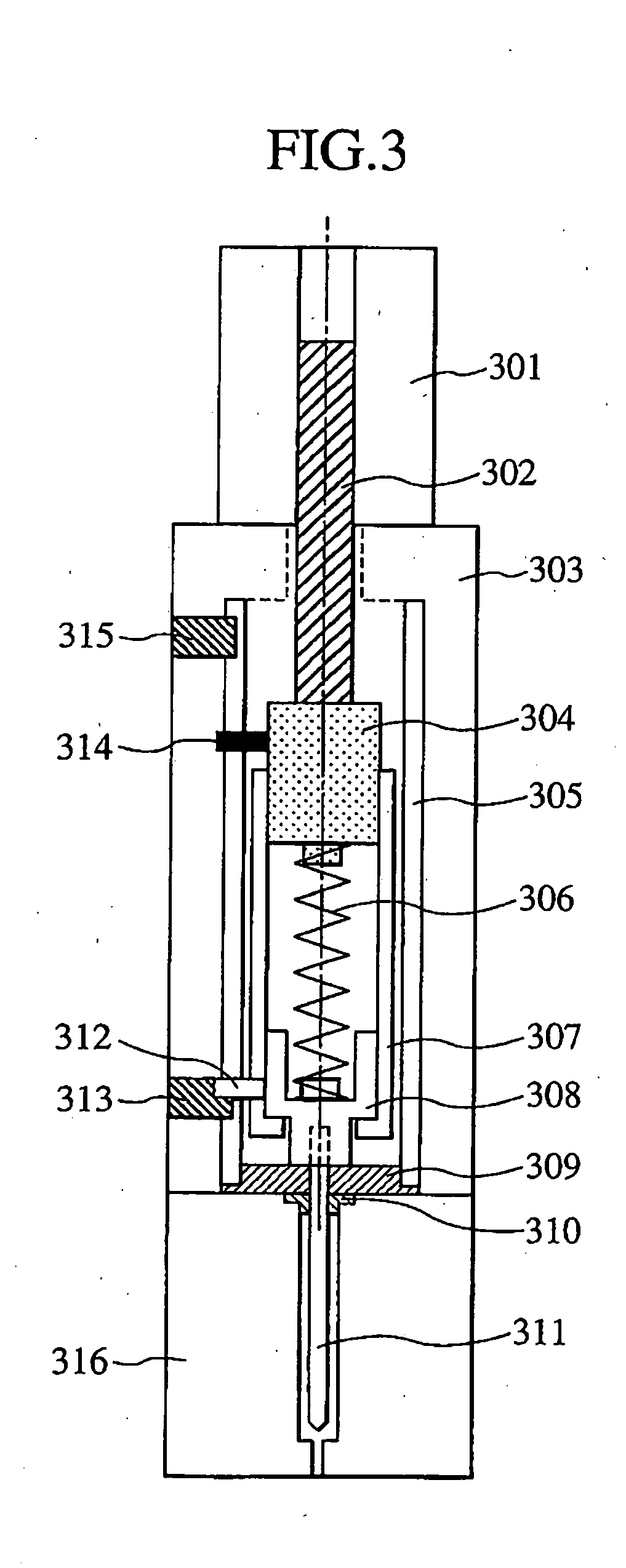 Electrophoresis apparatus and pump mechanism used in the same