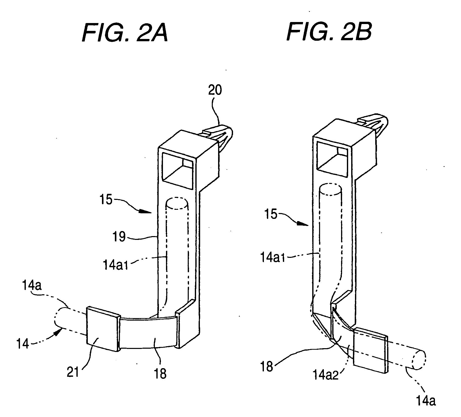 Harness installation structure