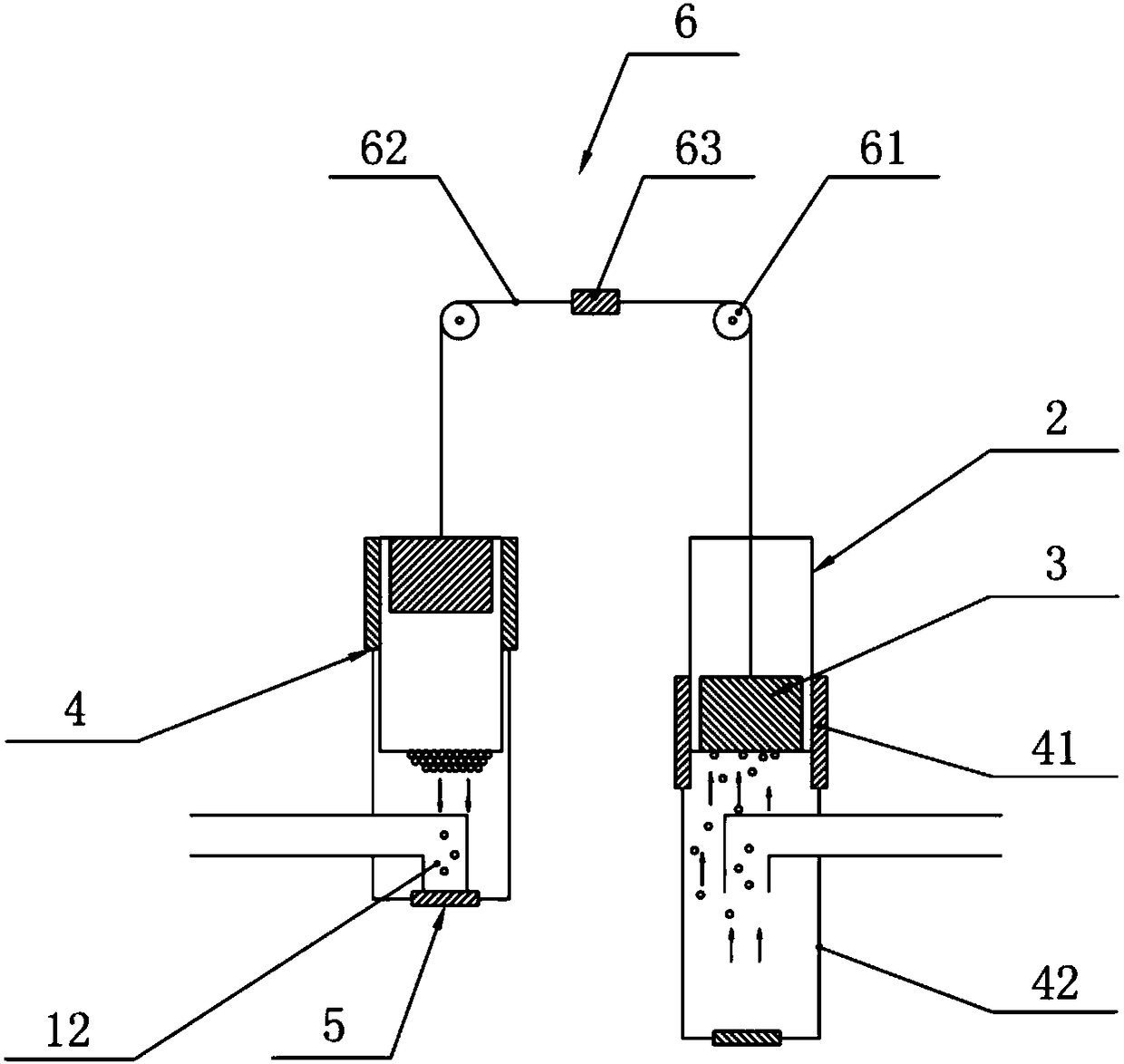 Magnetic separation device