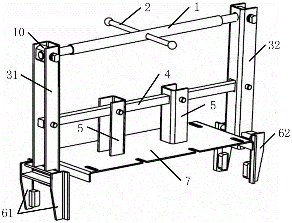 A tool for installing the bushing of vacuum circuit breaker