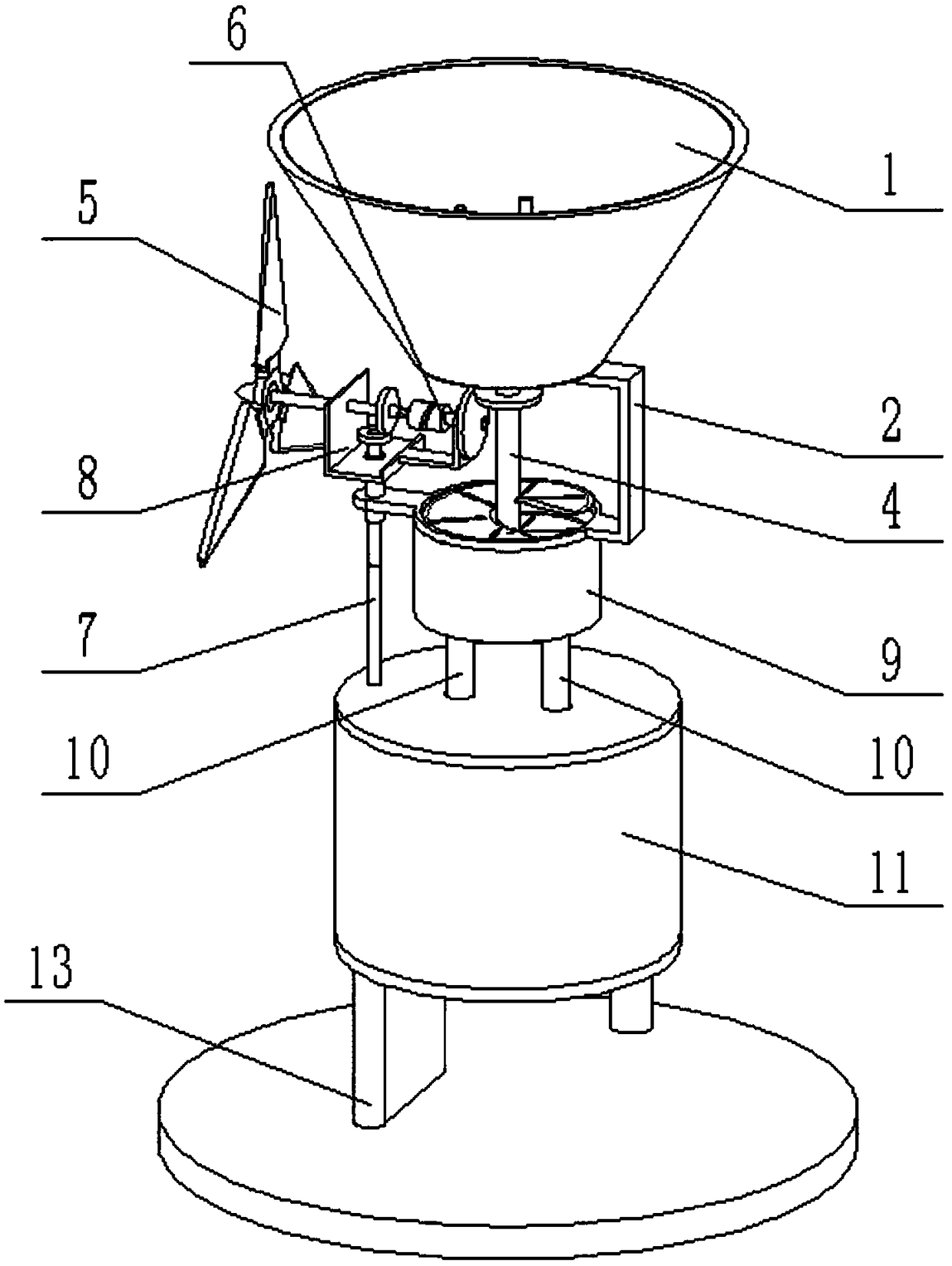 Rainwater filtering, purifying and utilizing device