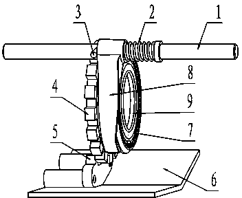 Parking mechanism of automobile transmission