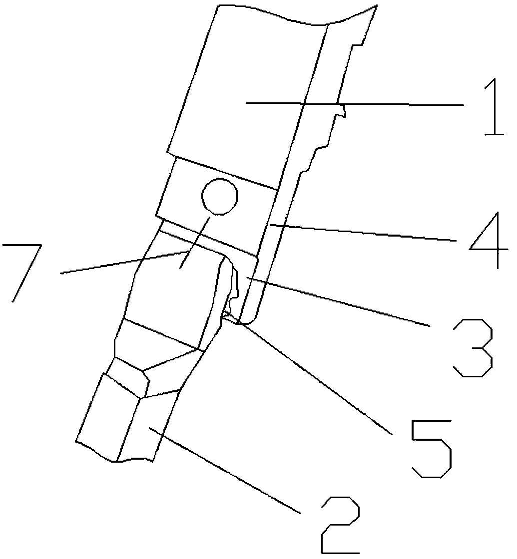 Quality inspection method applied to welding position of connecting column and plate