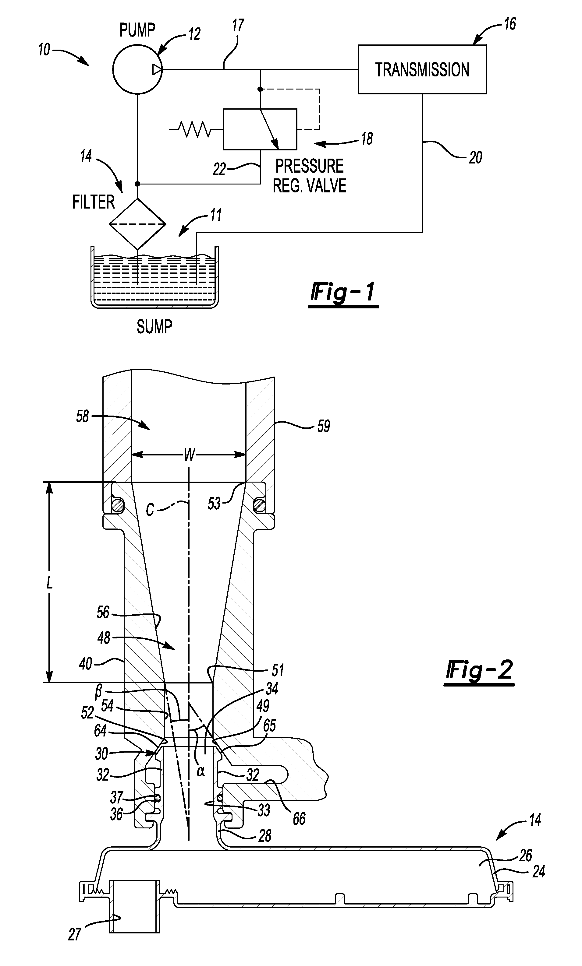 Hydraulic System For A Transmission With Pump Inlet Diffuser
