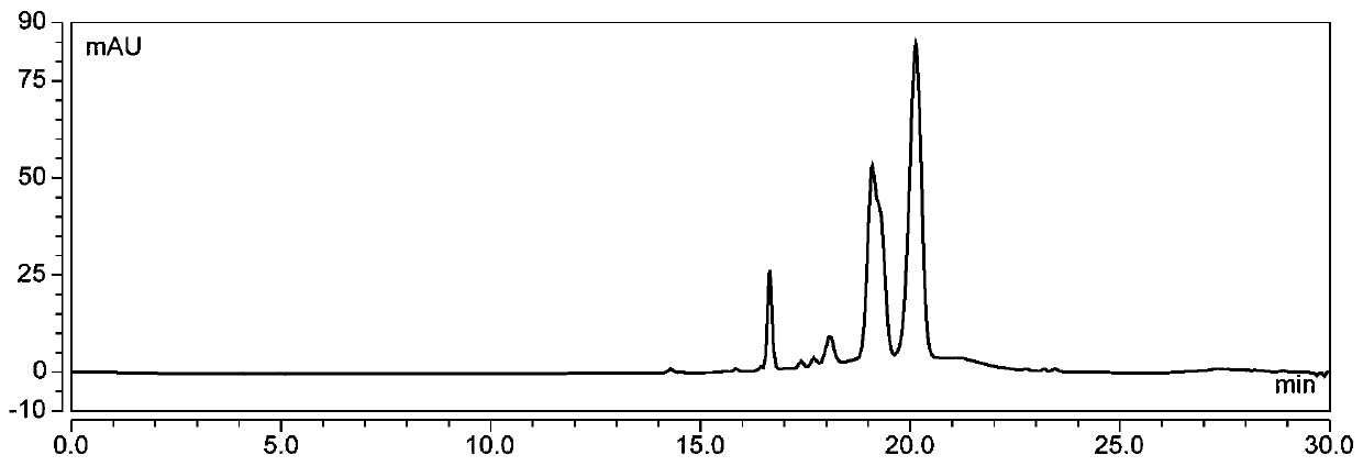 A method for separating and preparing petunienin-3-o-glucoside