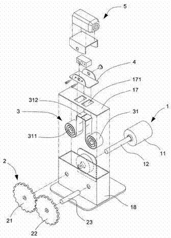 Conjoined multi-tape type power lifting device
